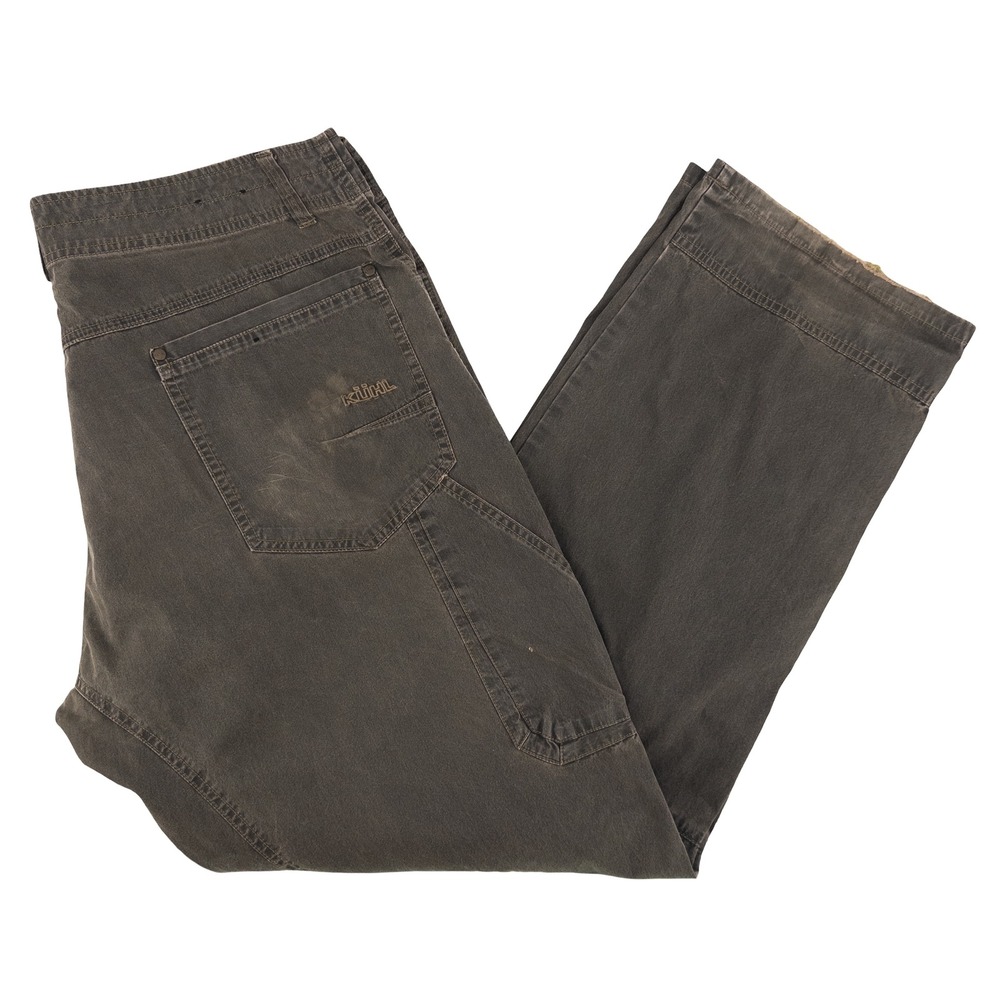 KUHL Mens 38x32‎ Revolvr Pants Olive Brown Articulated Knee Hiking Gorpcore Work